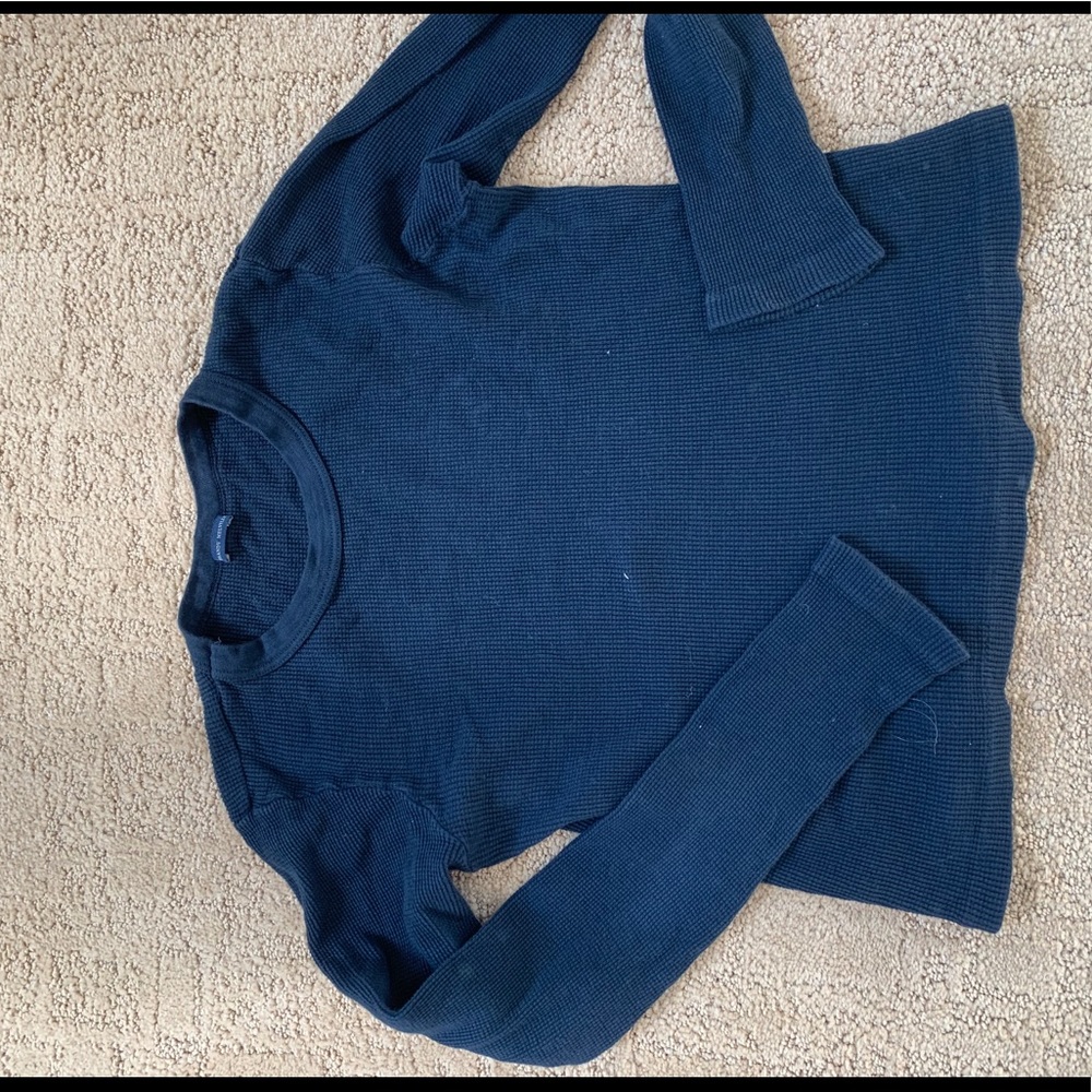Brandt Melville Navy Blue Long sleeve Top